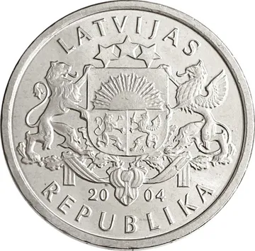 1 лат 2004 Латвия «Мальчик с пальчик»