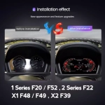 Электронная панель приборов BMW X1 (F48) 2016-2022 - Radiola 1297 с LCD / ЖК 11" экраном QLED