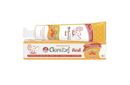 Детская зубная паста с Апельсином Kids Herbal Toothpaste for kids Orange, ТМ Twin Lotus