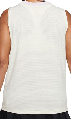 Женский топ теннисный Nike Court Dri-Fit Advantage Tank W - coconut milk/regal pink/black