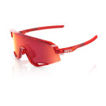 Спортивные очки 100% SLENDALE Campari Translucent Red - HiPER Fire Red Mirror Lens