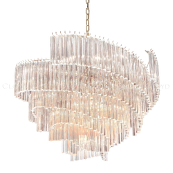 Люстра Cloyd EVOLUTE-A C18 / Ø80 см - золото (арт.10305)