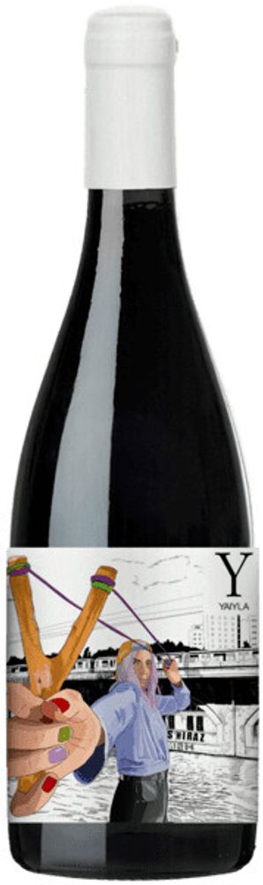Вино Yaiyla Malbec-Shiraz Bourbon Barrel Aged, 0,75 л.
