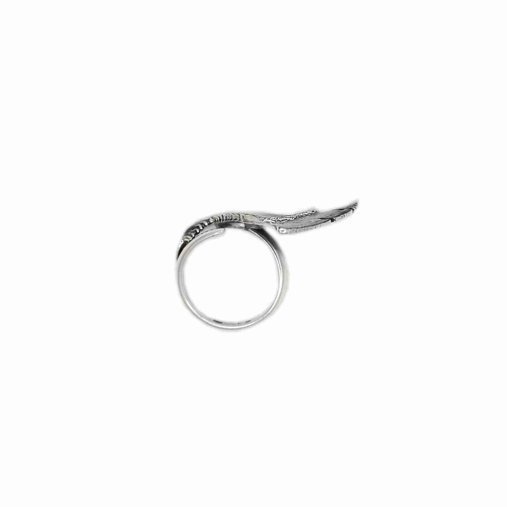 "Гавия" кольцо в серебряном покрытии из коллекции "Мергус" от Jenavi