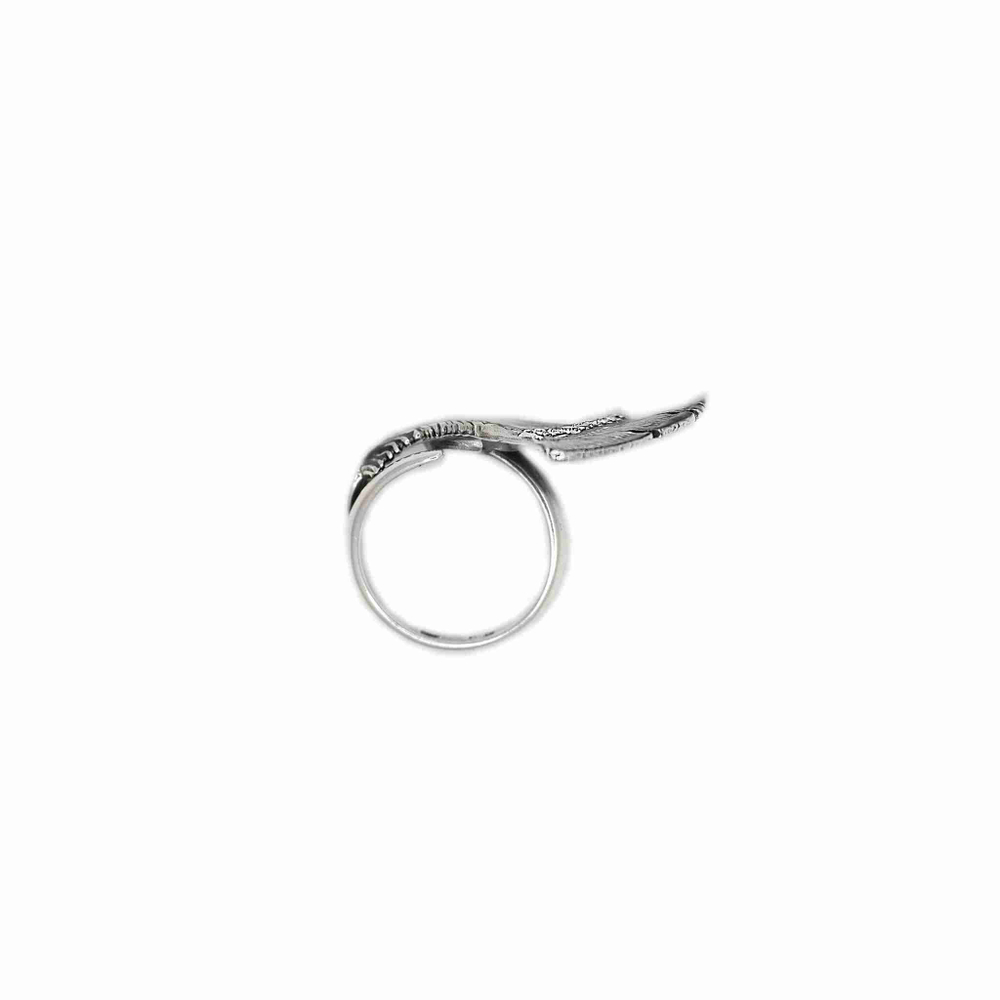 "Гавия" кольцо в серебряном покрытии из коллекции "Мергус" от Jenavi