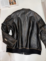 Кожаная куртка The Row