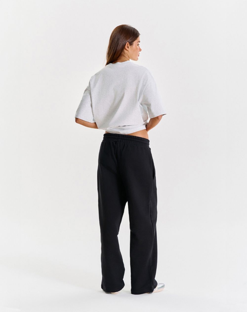 Брюки Bruler d'Amour Logo de base 01 черные