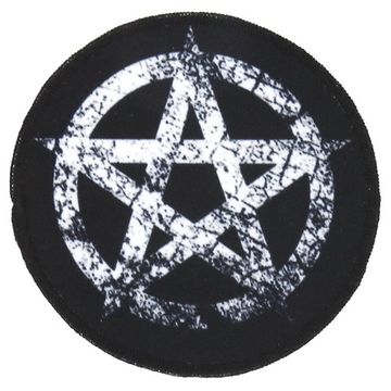 Нашивка круглая Звезда (018)