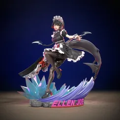 Ellen Joe on ice - Zenless Zone Zero