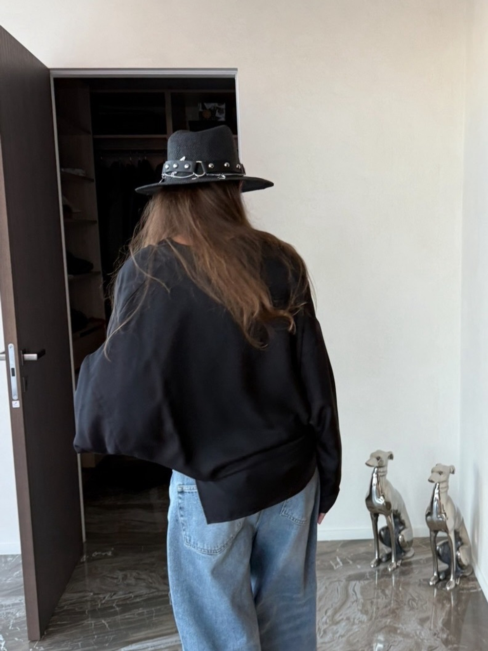 Сорочка шелковая