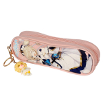 Пенал "Геншин Импакт" с брелоком, 22,5*7,5*6,5см, 4 дизайна микс, С-40288