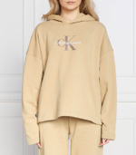 Худи archival monologo CALVIN KLEIN JEANS - бежевый(J20J220427)