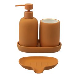 Стакан для зубных щеток Flow, терракотовый