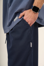 Брюки KUL'TURA "NYLON CHINO ZIP" Синий