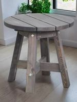 Столик журнальный 60 см Осло из сосны, графит