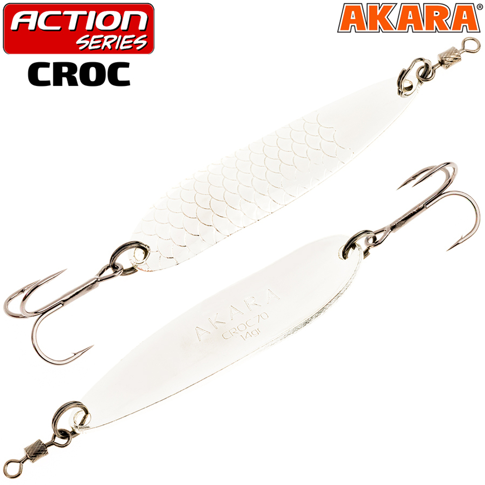 Блесна колебалка Akara Action Series Croc 70 14 гр. AB59