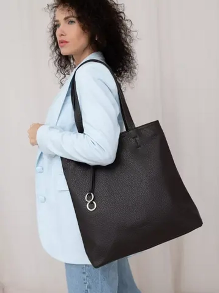 Сумка через плечо большая шоппер