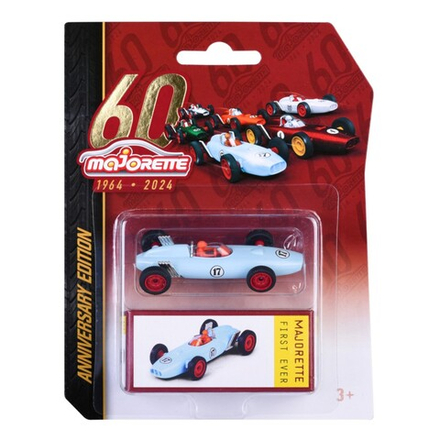 Металлическая машинка Majorette 2054103 D гоночный автомобиль под номером 17 юбилейный 1:64 2054103 D