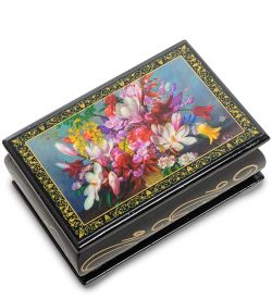 Народные промыслы ШК-11/ 1-O Шкатулка в технике декупаж (6х9х4)