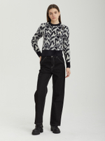 Женский Свитер Animal Jacquard