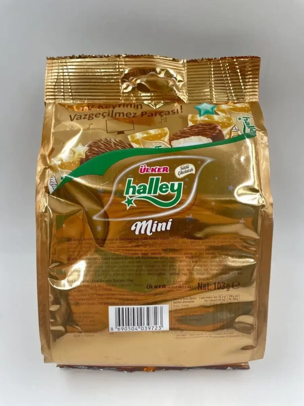 Печенье-сэндвич Ulker c молочным шоколадом и  маршмэллоу