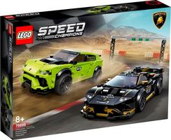 Lego konstruktor Speed Lamborghini Urus ST-X & Lamborghini Huracán Super Trofeo EVO