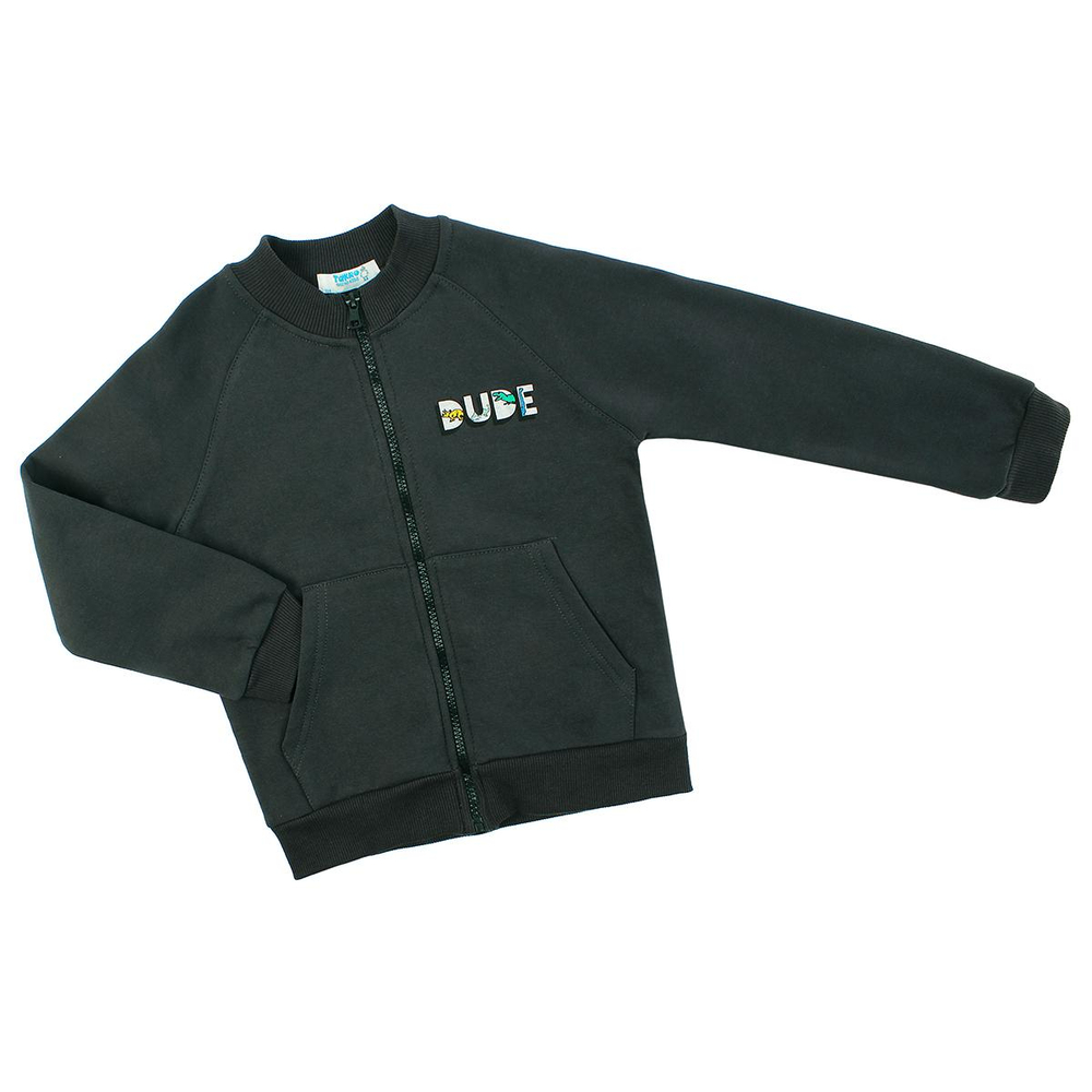 Джемпер д/мальчика M1135FN-3/6 р.116 т.серый (Такро)