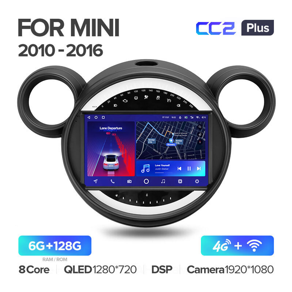 Teyes CC2 Plus 9"для BMW Mini 2010-2016