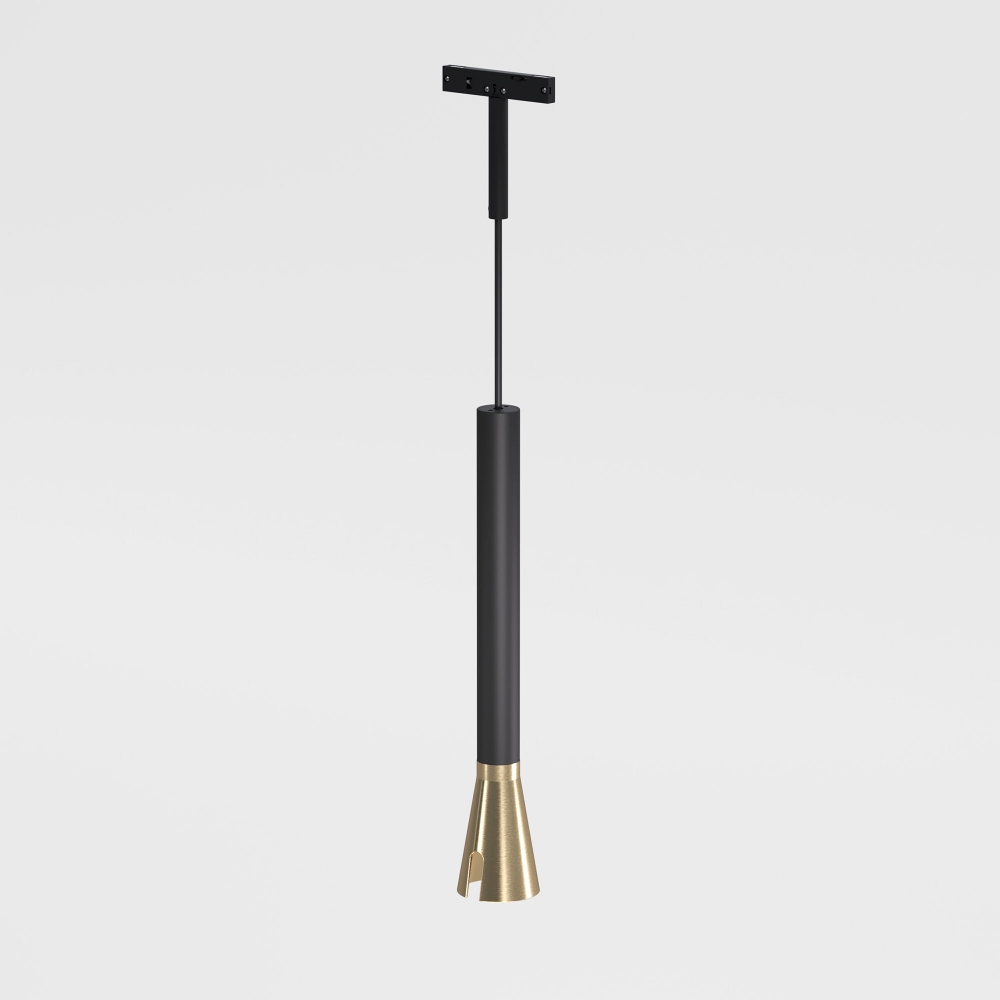 Mini Magnetic Трековый светильник 3W 3000K черный/латунь 85165/01