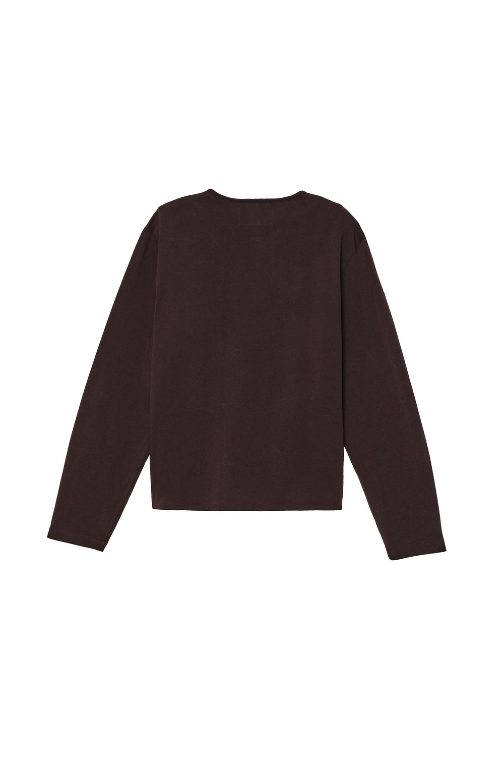 ZARA X BENITO ANTONIO ФУТБОЛКА С ДЛИННЫМИ РУКАВАМИ, КОРИЧНЕВЫЙ
