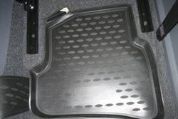 Коврики Standard, в салон SEAT Ibiza 2008-  ун., 4 шт. (полиуретан, чёрные) Element.NLC.44.03.210