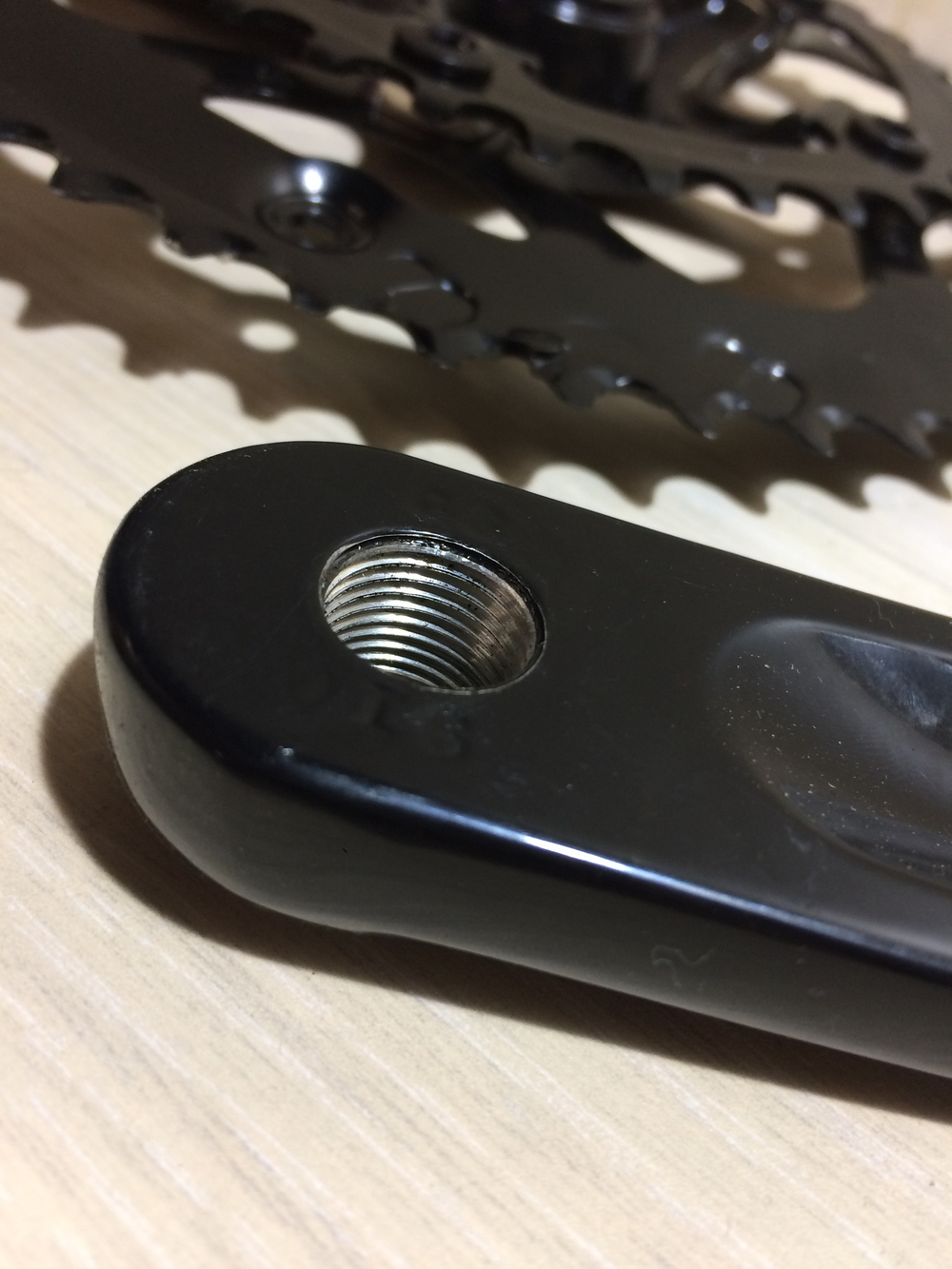 Система шатунов ROAD SunRace R83 на 8 скоростей 42/52T квадрат, шатун 170 мм