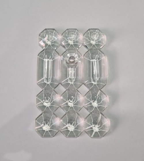 Пластина для хрустальной люстры прямоугольник