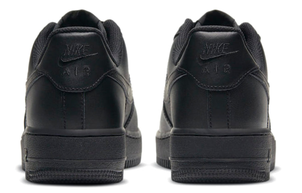 Nike AIR FORCE 1 '07 'Triple Black' wmns