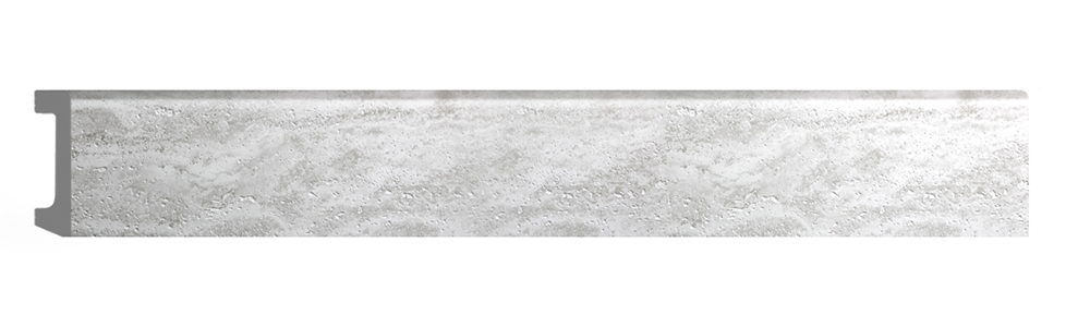 Плинтус напольный Decomaster D234-1634 58х16х2400мм