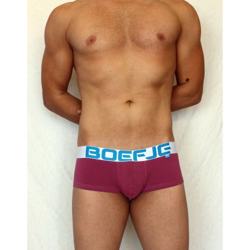 Мужские трусы хипсы малиновые Boefje