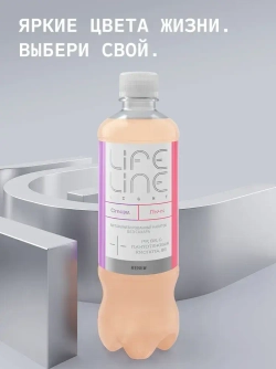 Напиток LifeLine Light без сахара, с витаминами, Renew, слива и личи, без газа 0,5 л