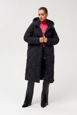 235.W22.001 пальто женское BLACK