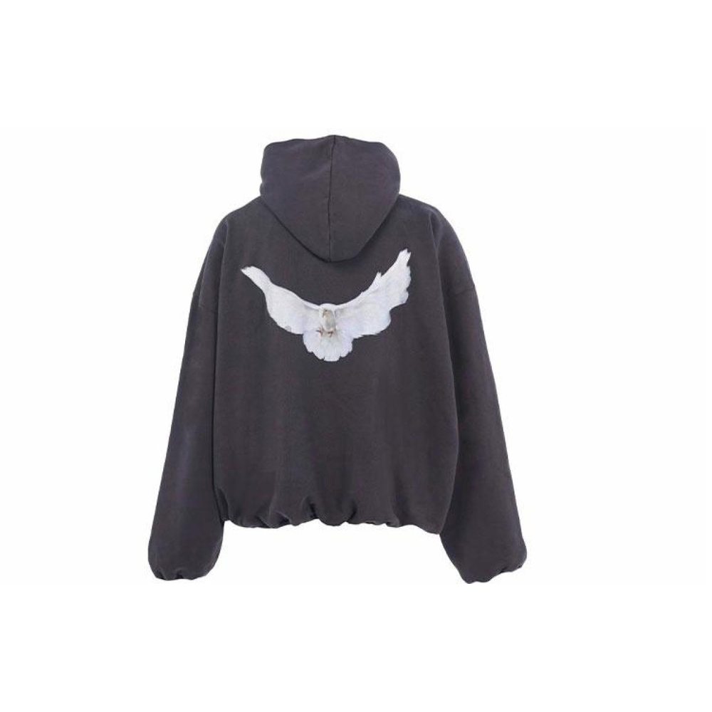 YEEZY x Gap x Balenciaga Dove Hoodie, темно-серый