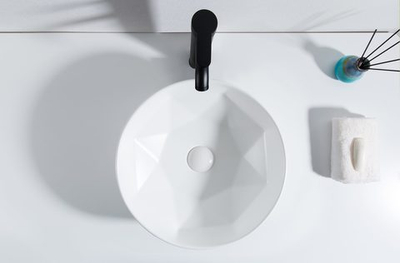 Раковина Gid N9425 40x40 накладная