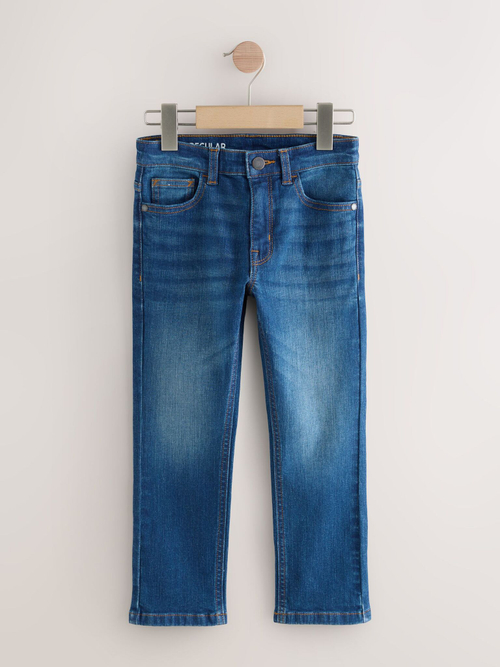 Джинсы стрейч для мальчика Next 305-221, Синий