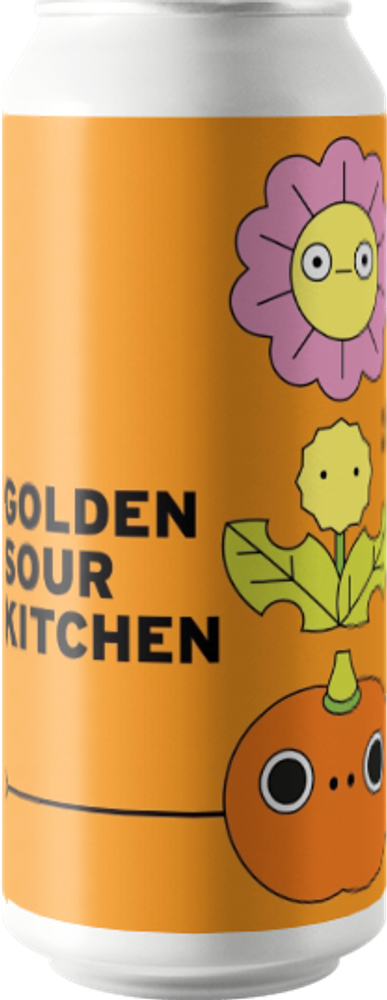 Пиво Рэд Баттон Голден Саур Китчен / Red Button Golden Sour Kitchen 0.45 - банка