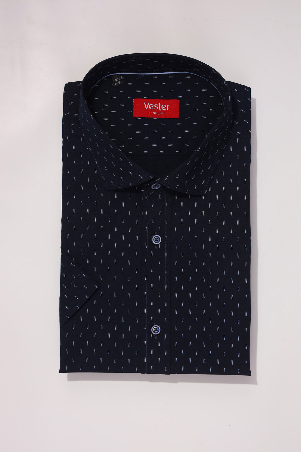 Сорочка мужская VESTER короткий рукав, 73615 07