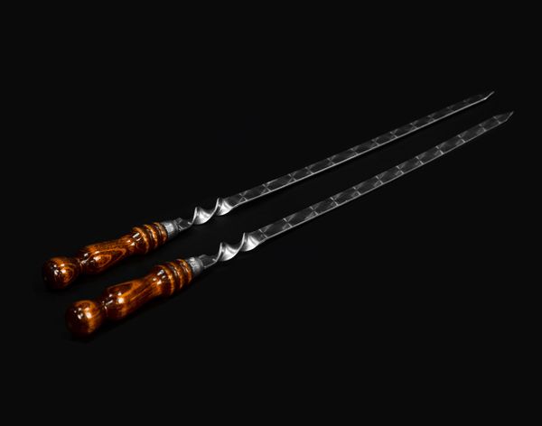 Шампуры из нержавейки Шампур с деревянной ручкой 3мм (ширина 16мм) №5 P1244037-0.jpg