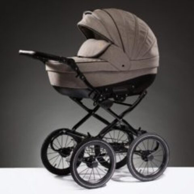 Детская коляска Esperanza Lotus Boss Classic 3 в 1 (Светло-серый)