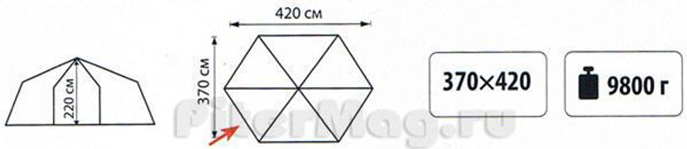 Шатер Totem Colyba
