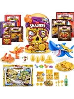 Игрушка сюрприз Зуру Smashers Dino Island Gold оранжевый