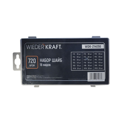 WDK-214056 Набор шайб 18 видов, 720 шт.