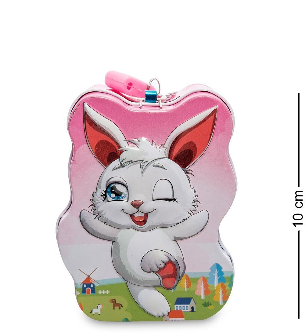 BX- 17/3 Металлическая копилка «Зайчик»