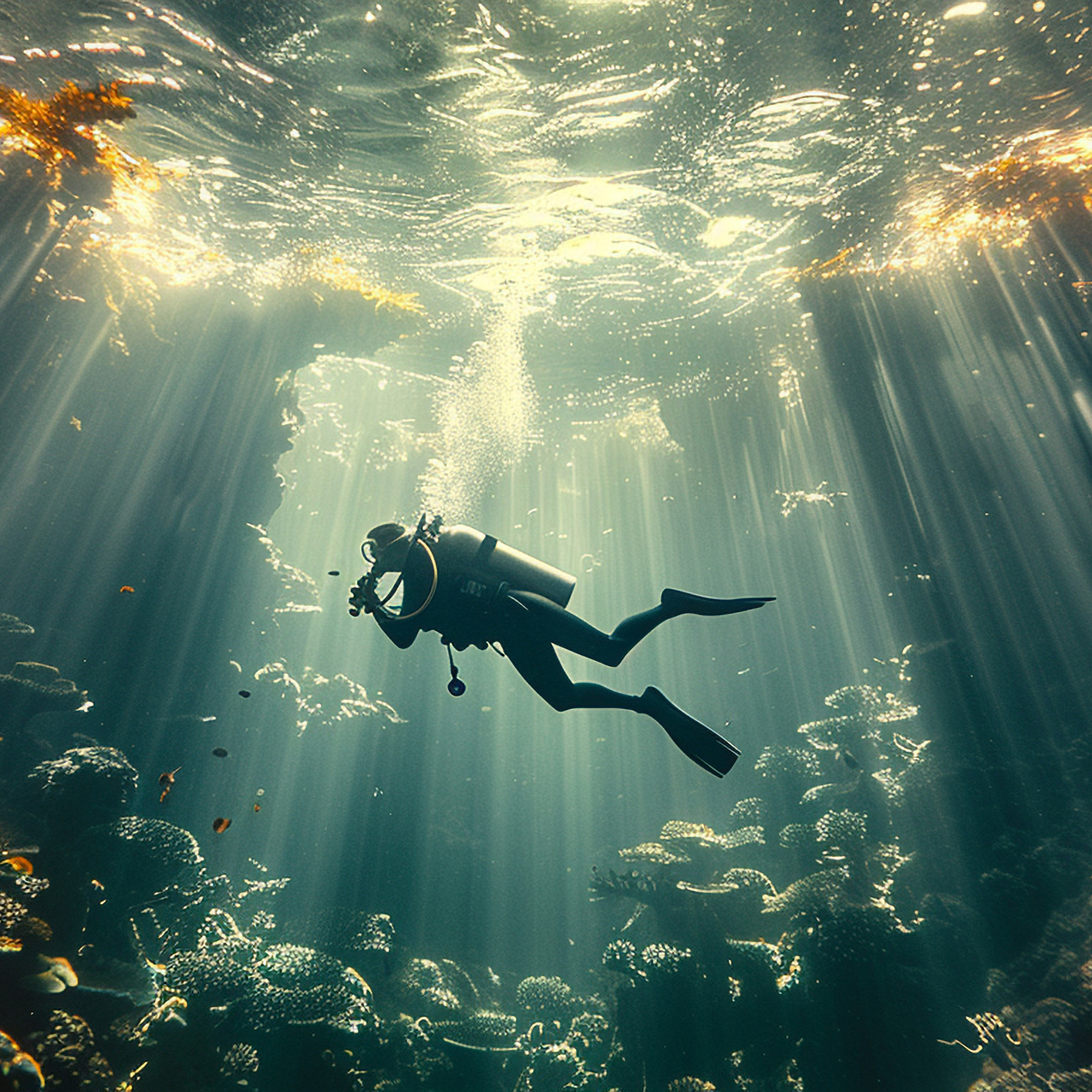 Мир под водой ждет!